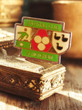 Pin's Sporting Club Schiltigheim football vintage écusson émaillé badge rétro
