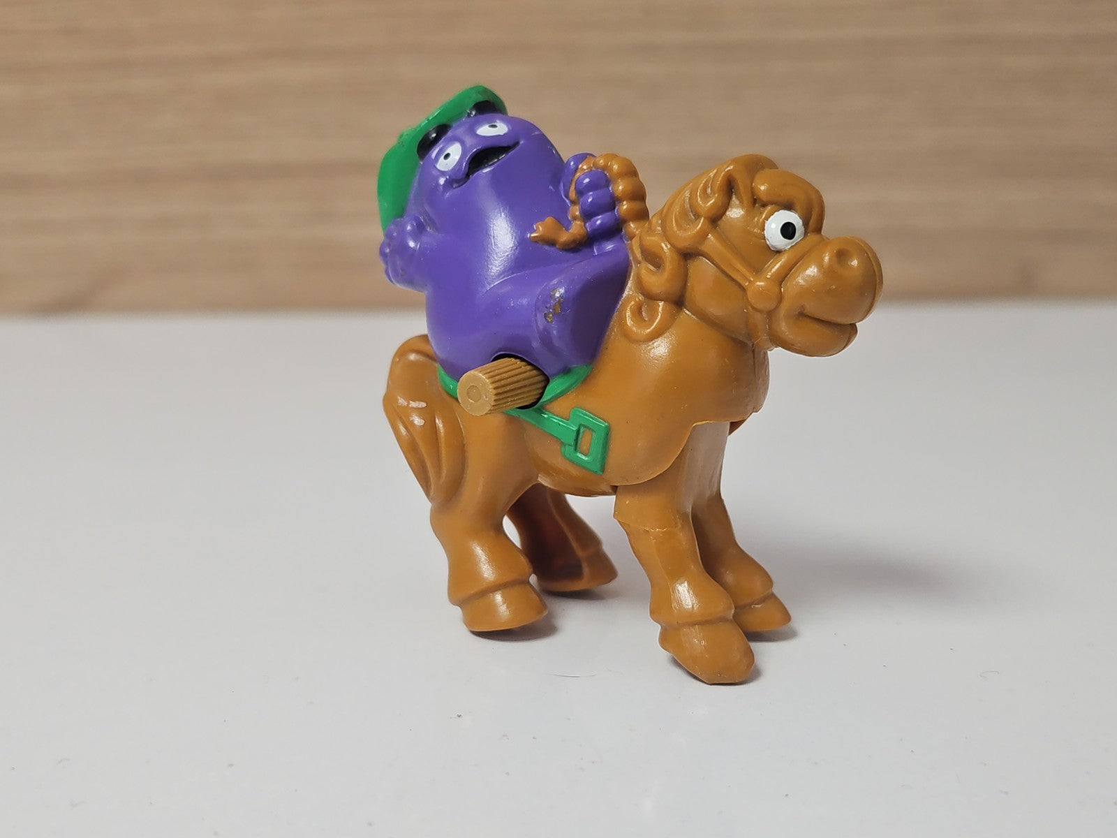 Figurine McRodéo Grimace à cheval personnage humoristique déco d'occasion