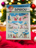 Magazine Spirou n°761 1952 BD vintage couverture couleur édition hebdomadaire