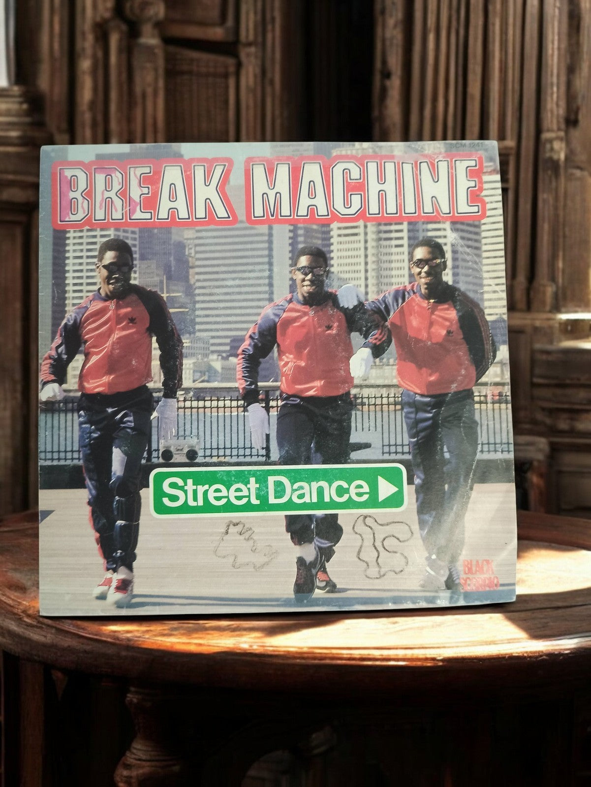Vinyle 45 tours Break Machine Street Dance vintage ancien disque rétro hip-hop