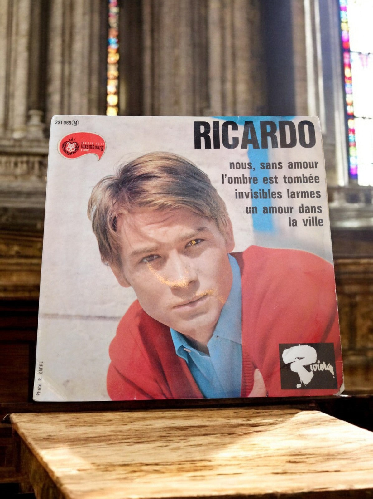 Vinyle 45 tours Ricardo Swing années 60 pochette photo vintage non testé
