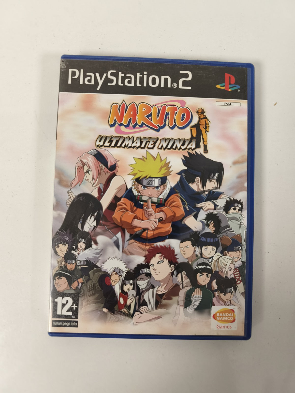 Boîtier vide pour jeu PS2 Naruto, boîte officielle Playstation sans disque