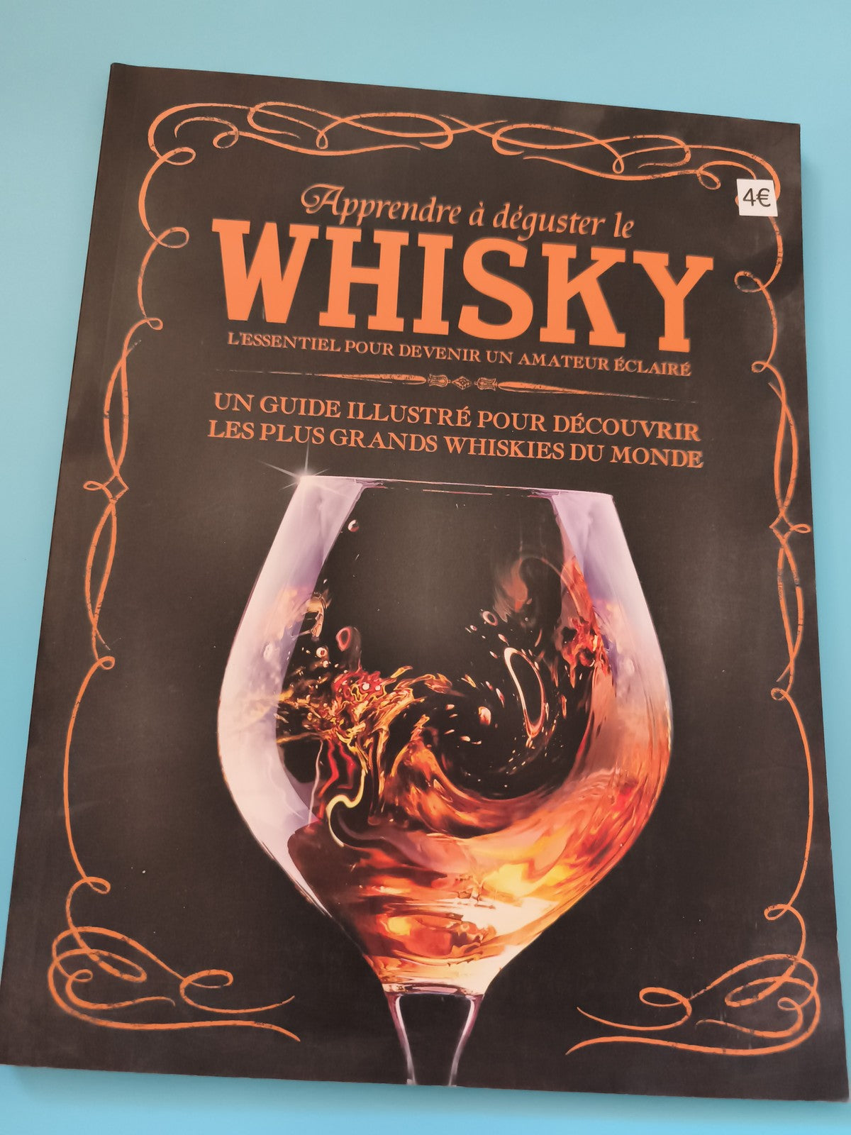Livre whisky guide illustré Apprendre à déguster, initiation whisky monde