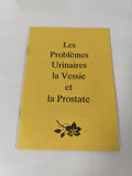 Livret ancien vintage sur les troubles urinaires, vessie et prostate collection