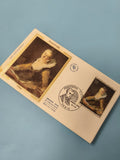 Enveloppe premier jour d?émission FDC Fragonard L?Étude timbre oblitéré
