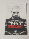 Notice originale Splinter Cell jeu vidéo pour PlayStation, manuel papier FR