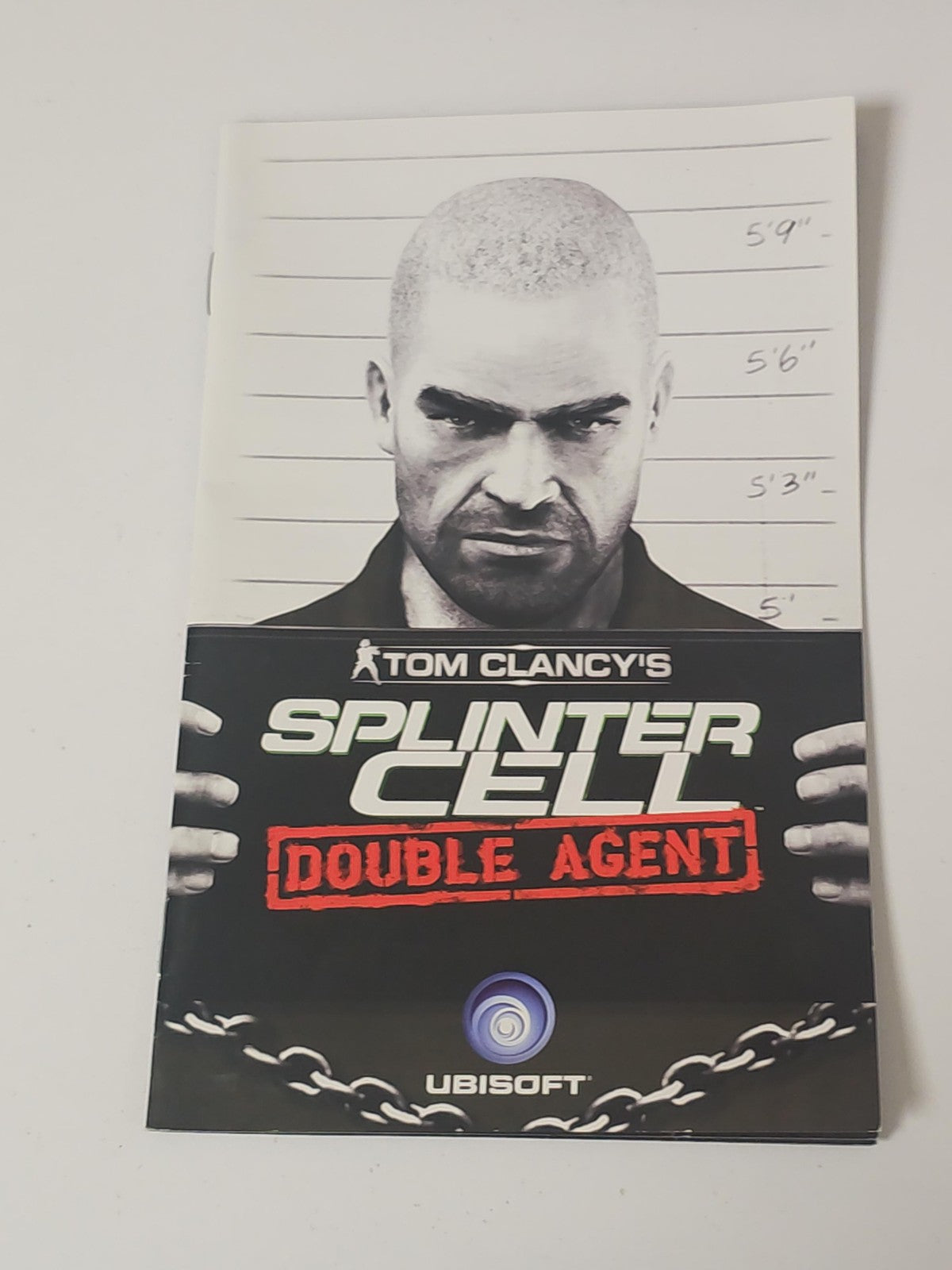 Notice originale Splinter Cell jeu vidéo pour PlayStation, manuel papier FR