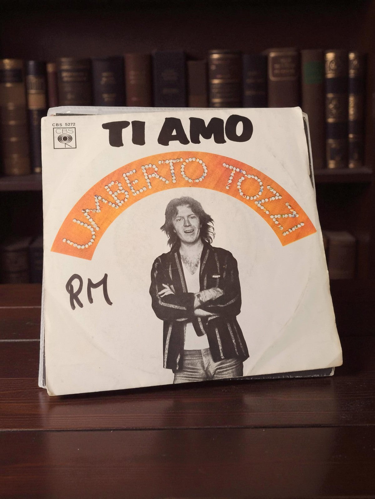 45 tours Umberto Tozzi Ti Amo CBS 5272 vintage vinyle ancien pochette RM