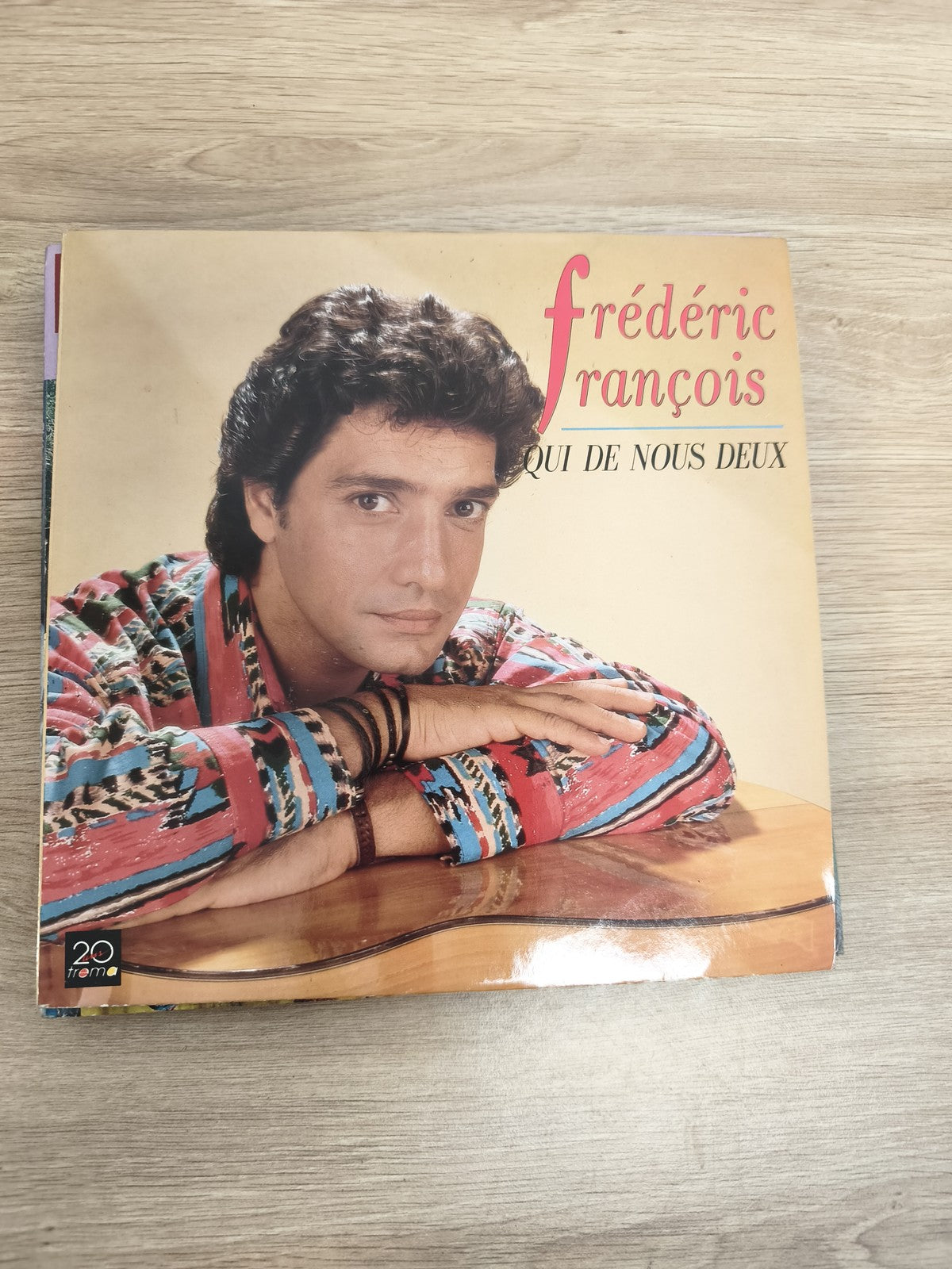 Vinyle 45 tours Frédéric François "Qui de nous deux" pochette couleur (Ref 3)