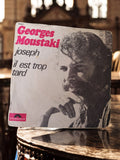 Vinyle 45T Georges Moustaki Polydor Joseph Il est trop tard vintage pochette