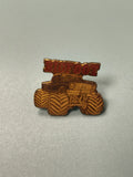 Vintage pin's Bigfoot monster truck marron, collection années 80-90 rare