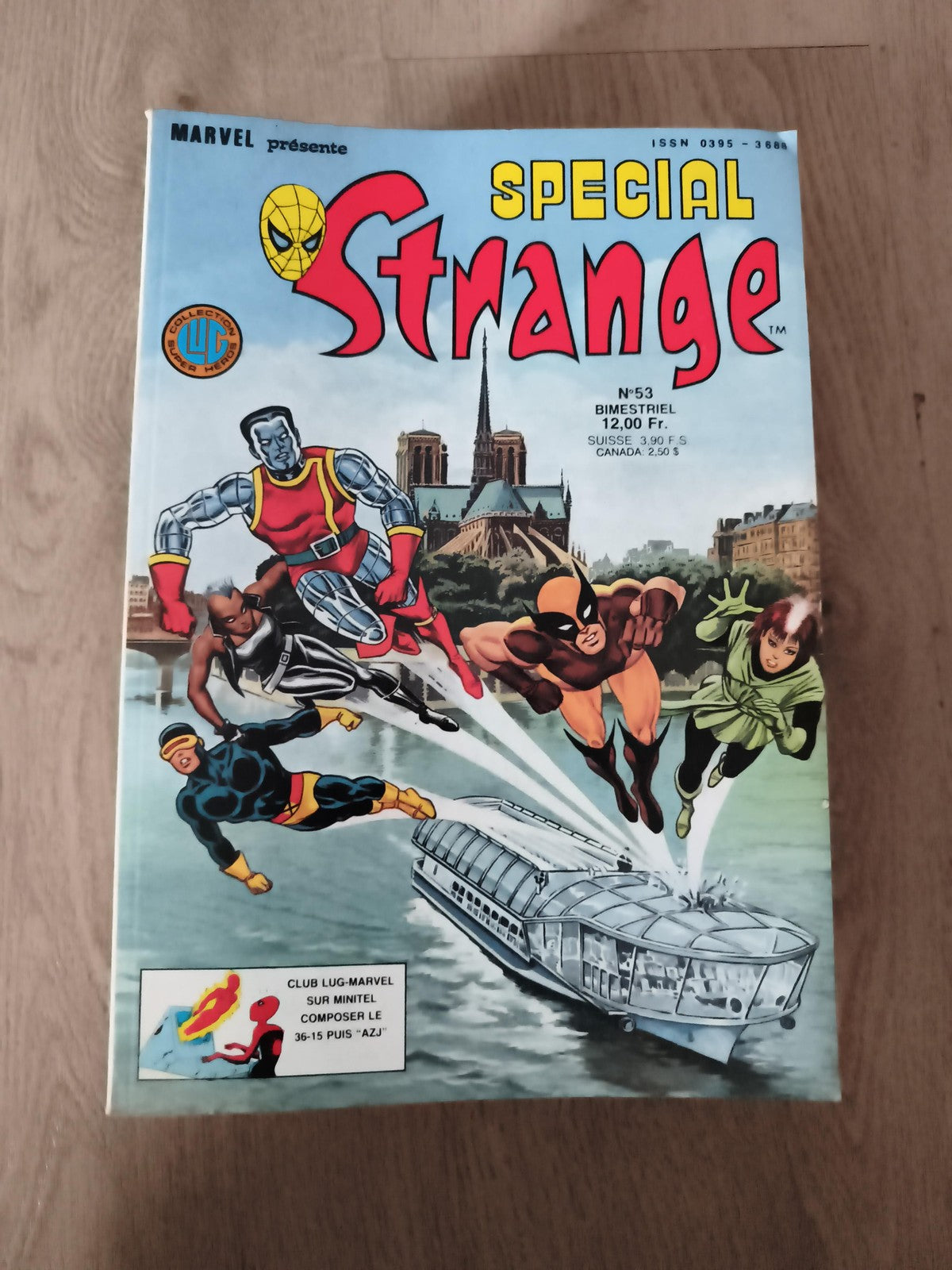 Comic Marvel Spécial Strange n°53 ancien Lug X-Men Wolverine vintage