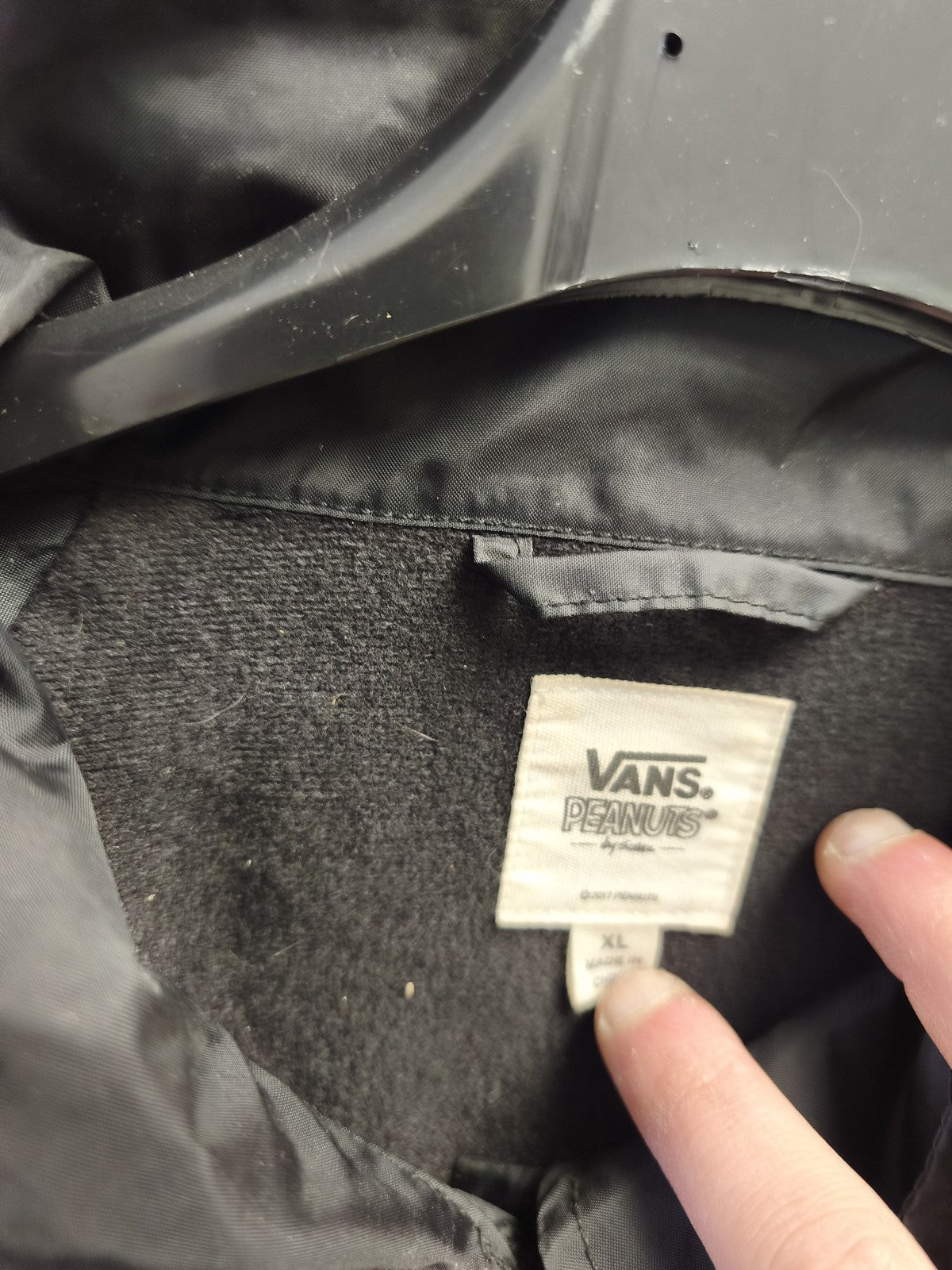 Blouson homme vintage Van's XL ancien veste rétro streetwear collectionneur