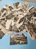Lot cartes postales anciennes CPA divers lieux, paysages, scènes urbaines vintag