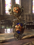 Boucle d'oreille vintage 1970, unique en son genre