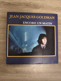 Vinyle 45T Jean-Jacques Goldman Encore un Matin pochette bleue d'occasion