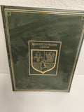Livre ancien Histoire de France Larousse reliure verte blason doré vintage
