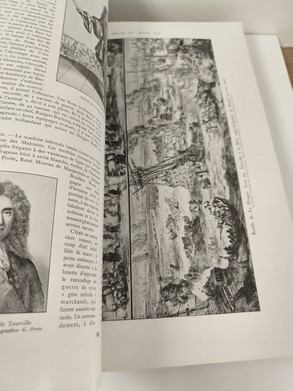 Ancien grand livre Histoire de la Marine illustré, édition Saint-Georges, Paris