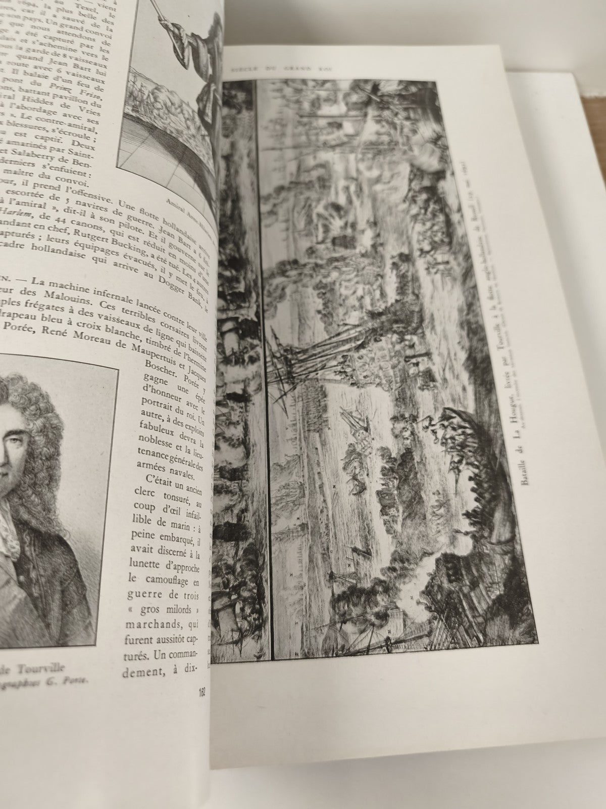 Ancien grand livre Histoire de la Marine illustré, édition Saint-Georges, Paris
