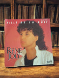 Vinyle 45T René Joly Fille de la nuit vintage Barclay ancien disque rétro