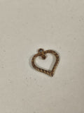 Petit pendentif vintage ancien plaqué or, bijou rétro collection occasion
