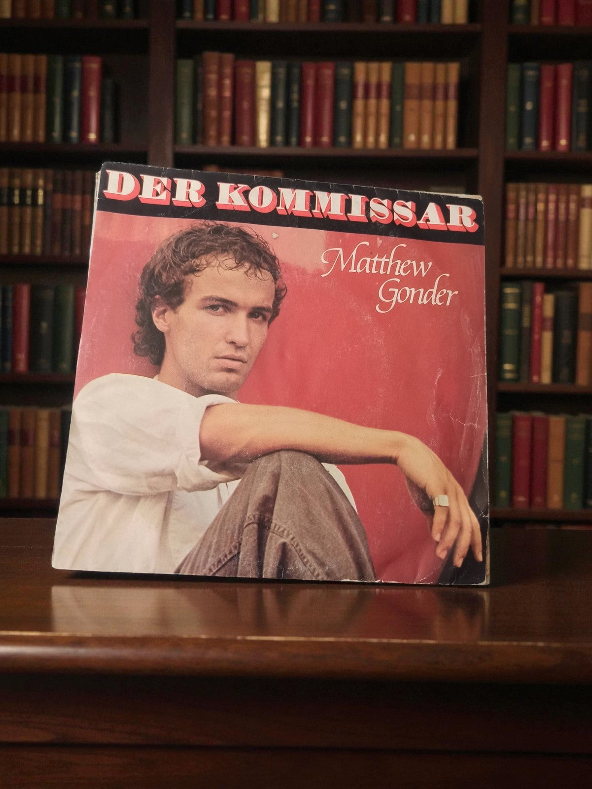 Vinyle 45 tours Der Kommissar Matthew Gonder vintage rétro ? pochette photo