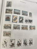 Timbres Afghanistan oblitérés animaux oiseaux paysages philatélie