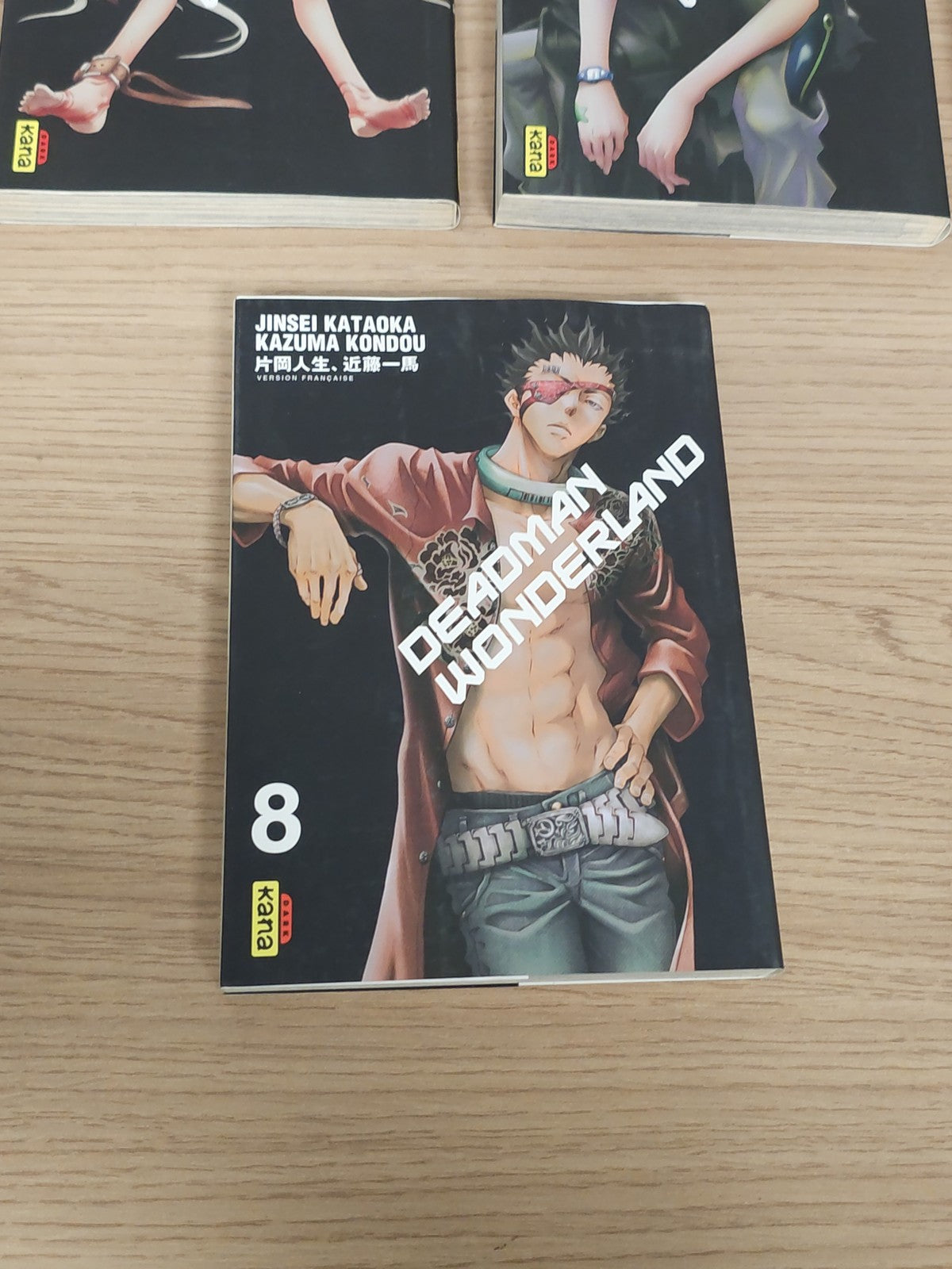 Lot de mangas Deadman Wonderland tomes variés, livres d'occasion manga VF