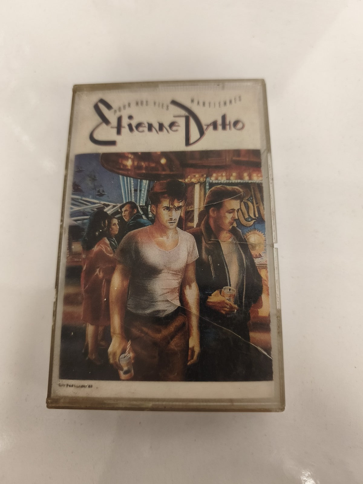Cassette audio rétro Etienne Daho K7 vintage musique ancienne collection années