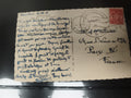Carte postale écrite 1951 Marrakech timbre FM rouge oblitérée France philatélie