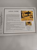 Feuillet philatélique CEF Antoni Tàpies Espagne timbre oblitéré illustration