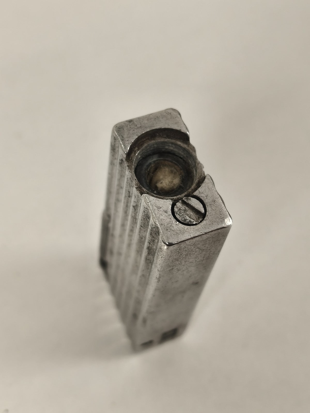Vintage briquet de collection Quercia Commodore années 1940 ancien rétro rare