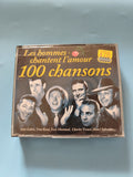 CD Les Hommes Chantent l'Amour ? Compilation Chansons Françaises Sentimentales