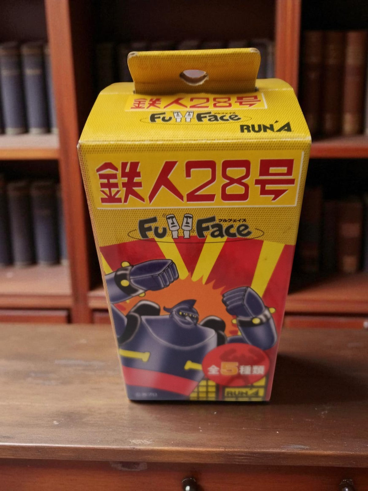 Figurine Gigantor Tetsujin 28 Full Face RUN'A boîte illustrée Japan