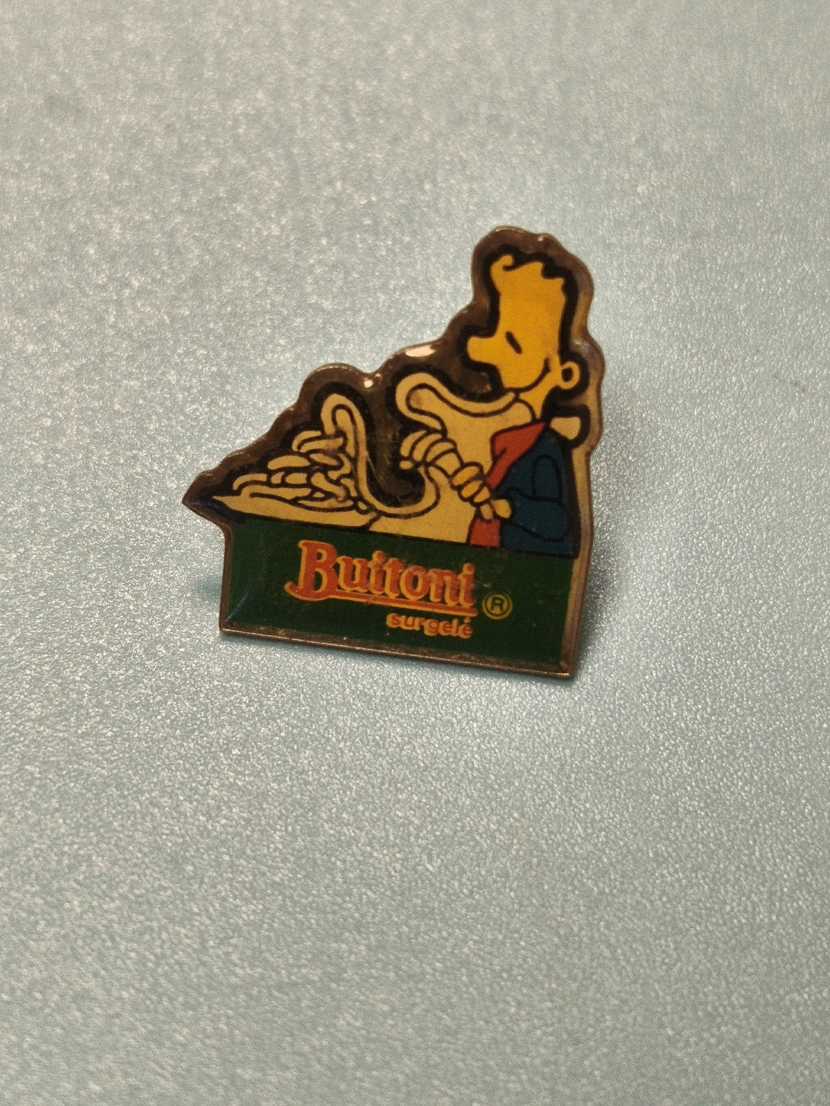 Vintage pin's Buitoni surgelé personnage animation collection publicitaire