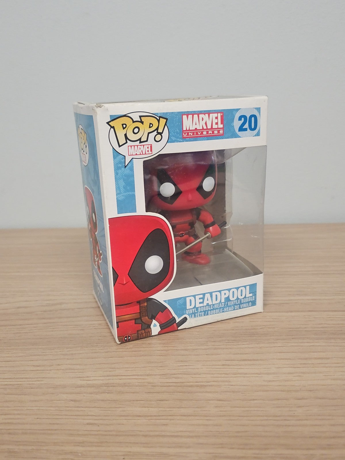 Funko Pop Marvel Deadpool #20 vintage ancien collector rare figurine Marvel