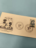 Enveloppe premier jour FDC Verdun 1966 illustration commémorative timbre France