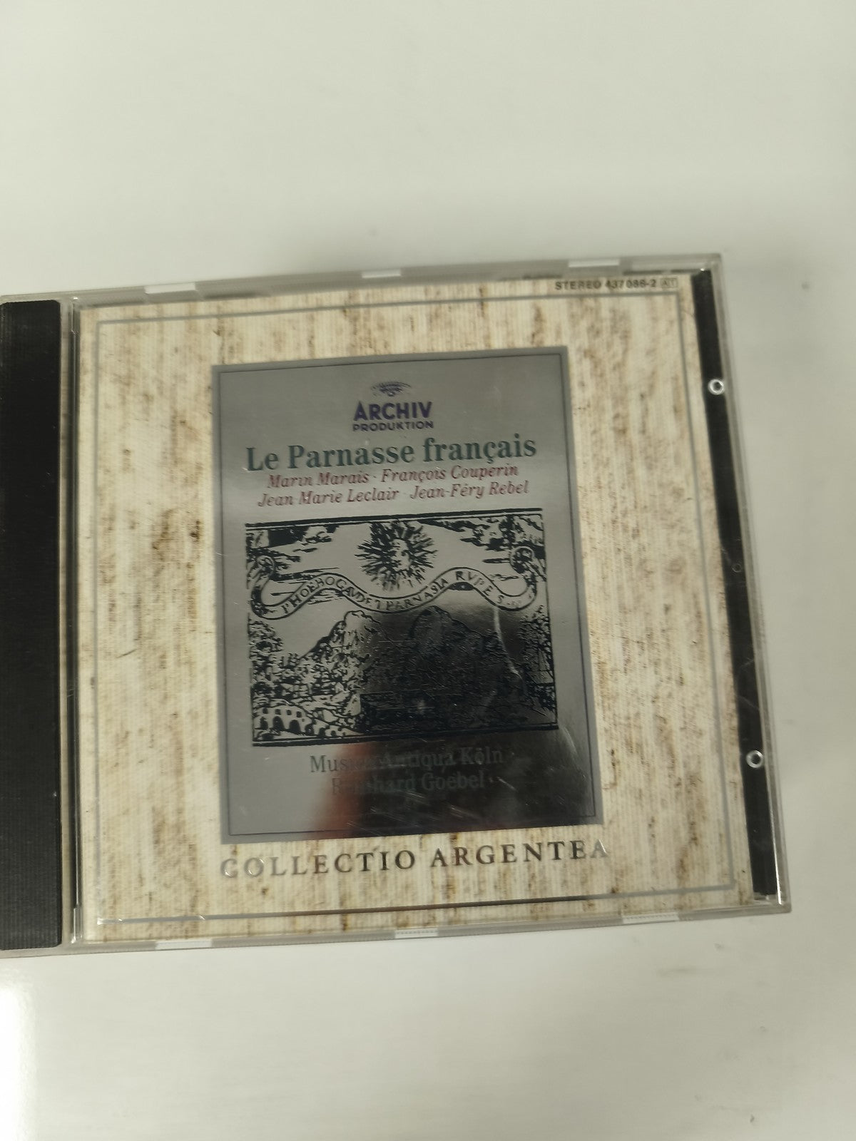 CD Le Parnasse français Archiv Produktion Musique baroque française
