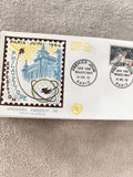 Lettre premier jour Philatec Paris 1964 exposition philatélie FDC ancien