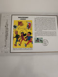 Feuillet philatélique CEF Philexjeunes Grenoble 1994 timbre oblitéré
