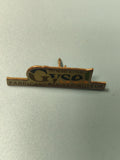 Vintage pin's Gysel fabricant distributeur, badge publicitaire ancien, collectio