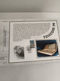 Feuillet philatélique CEF Telecom 79 Paris oblitéré illustration informatique