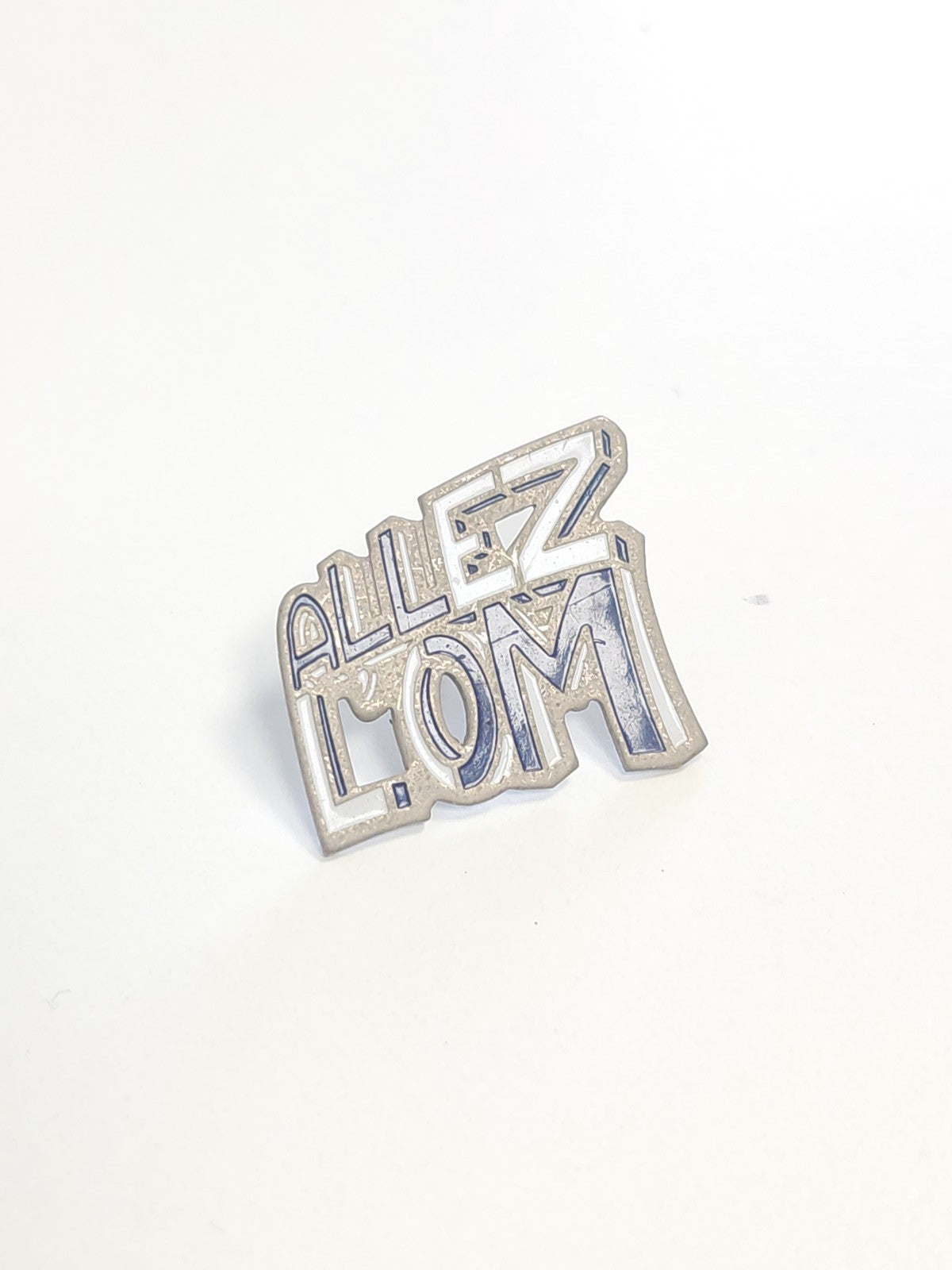 Pin's ancien supporter OM vintage rétro football Olympique de Marseille collecti