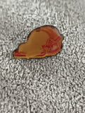 Pin's vintage Bridel fromage publicitaire forme fromage, badge rétro (Ref 10)