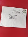 Enveloppe affranchie Mohammedia Maroc avec timbre et cachet postal visible
