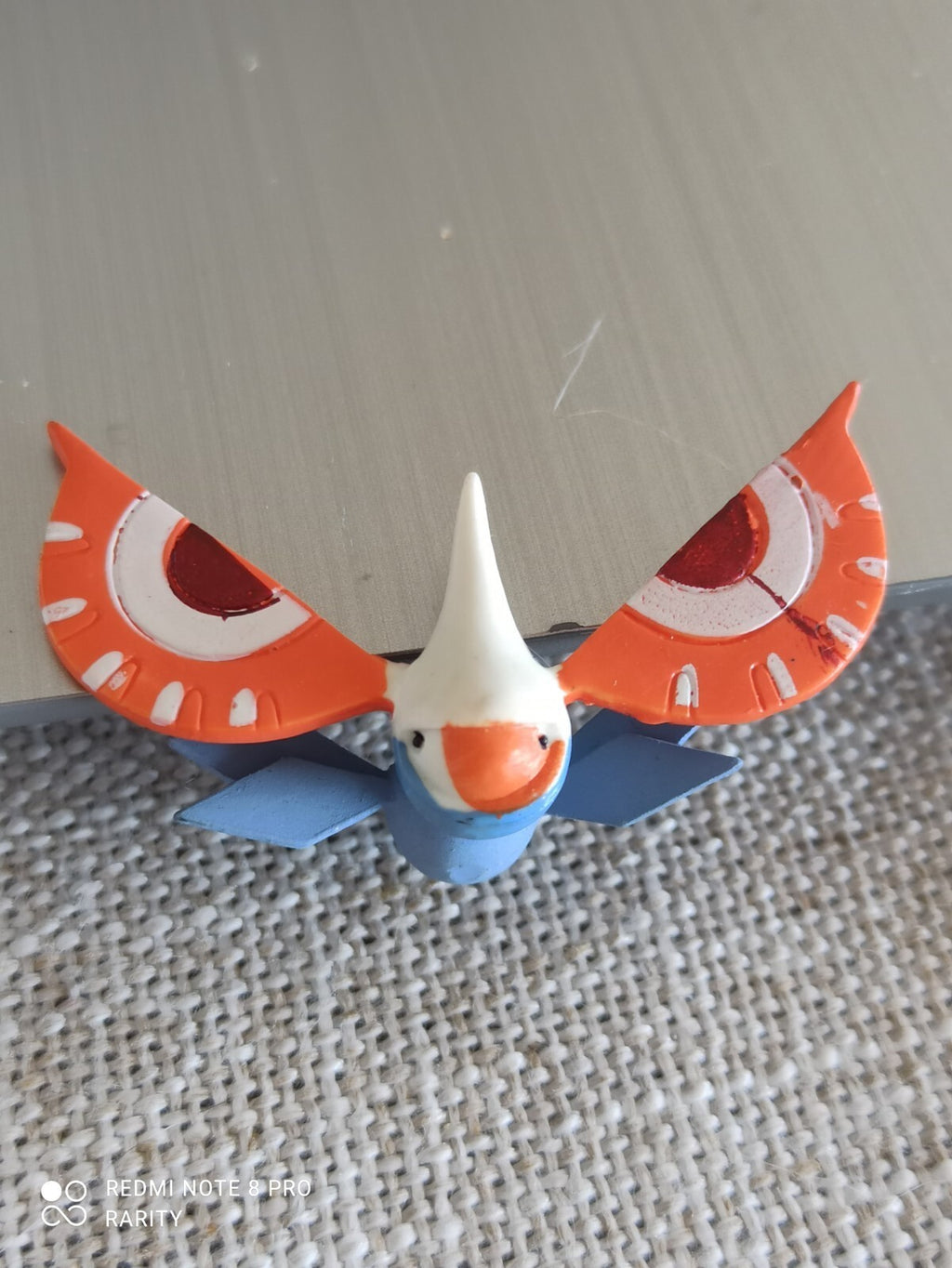 Figurine Pokémon Maskadra PVC 2005-2006 orange bleu vintage rare R/LW