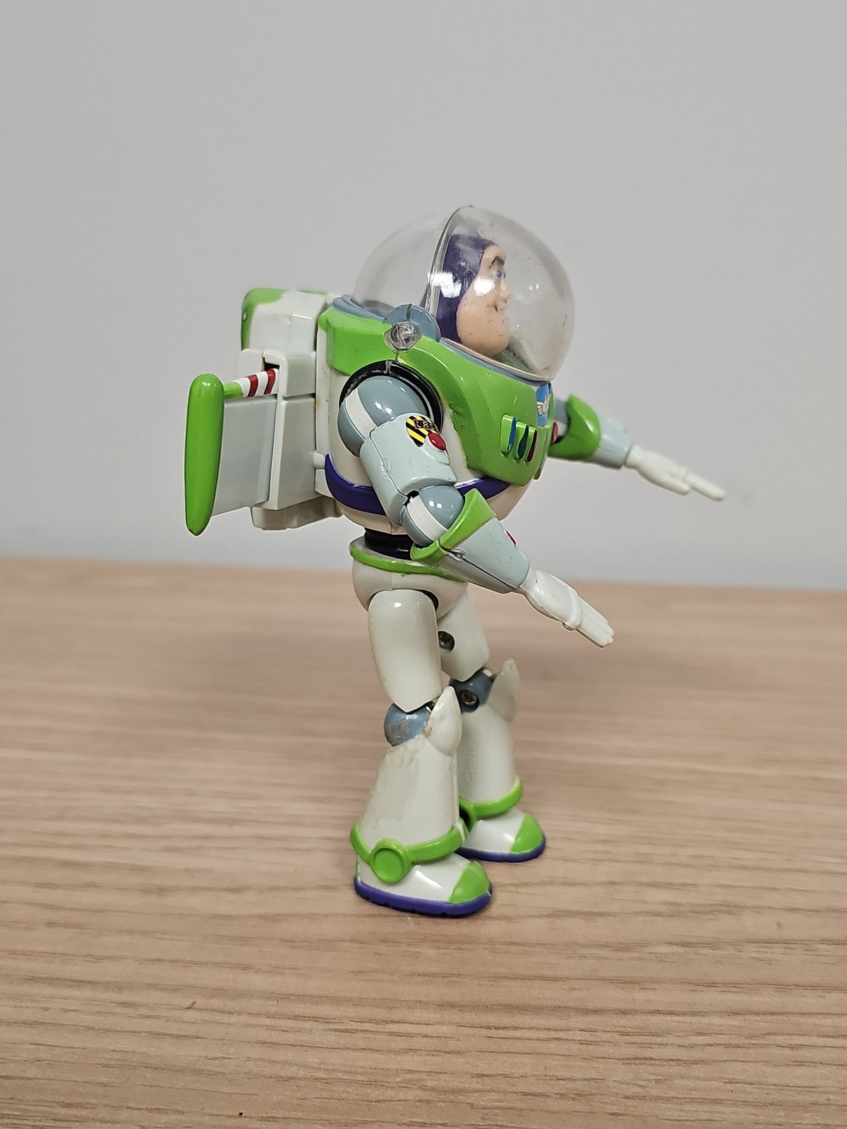 Jouet ancien Buzz l'Éclair Toy Story figurine rétro vintage collection Pixar Dis