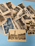 Lot cartes postales anciennes CPA divers lieux paysages monuments vintage vrac