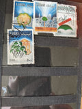 Lot anciens timbres Liban à trier ? motifs bâtiments et cèdres, collection vinta