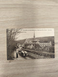 Ancienne CPA Monastère Sainte-Marie de La Pierre-qui-Vire Yonne attelage rétro